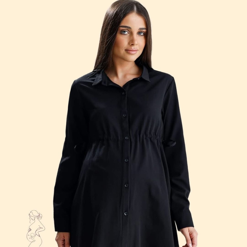 Këmishë e Zeze për Shtatzëna