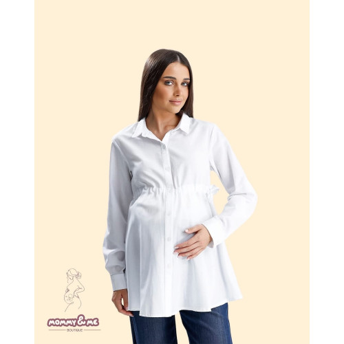 Këmishë e Bardhë për Shtatzëna