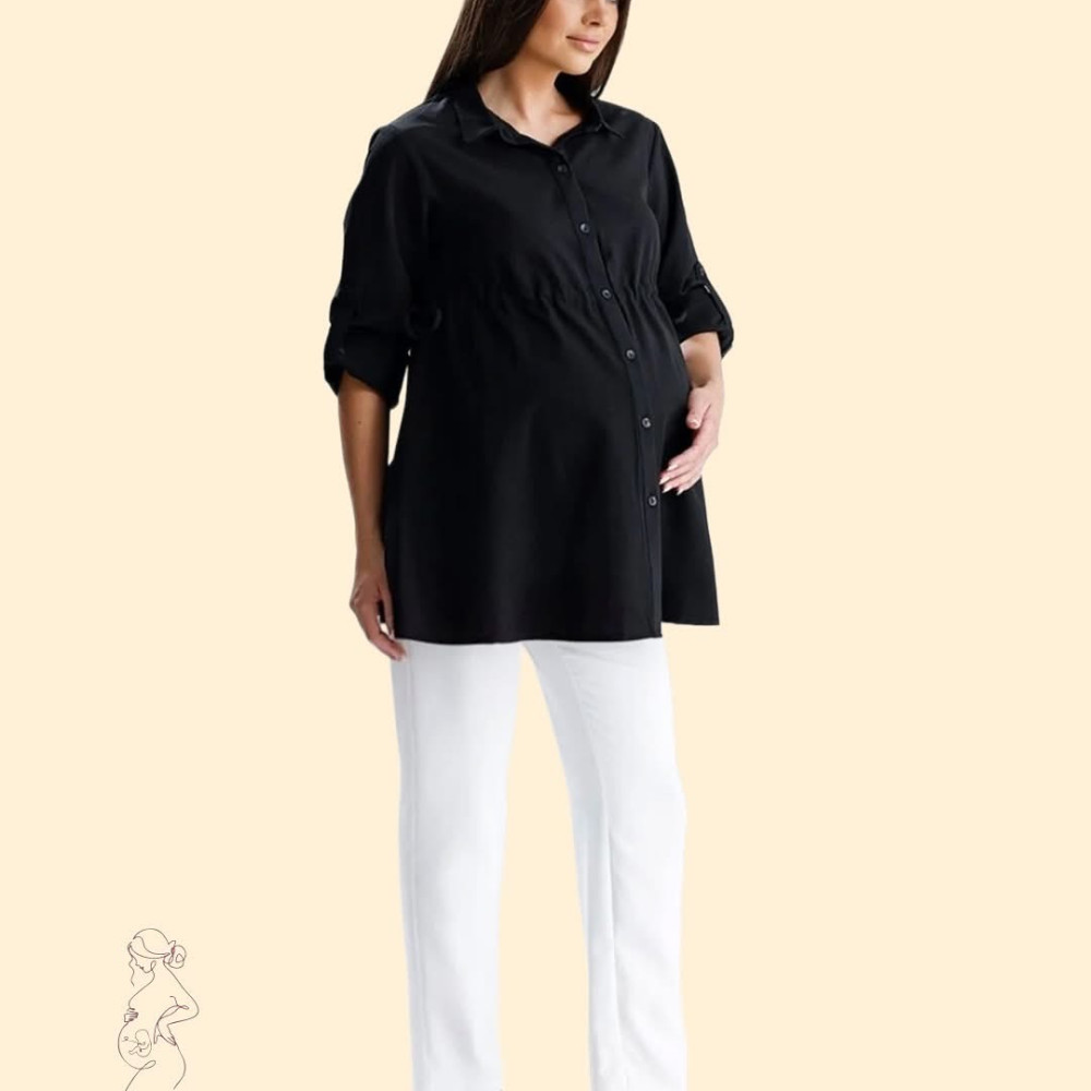 Këmishë e Zeze për Shtatzëna