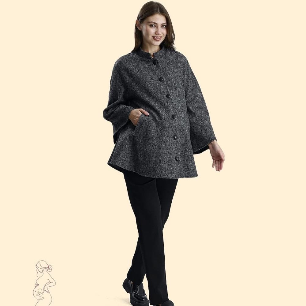 Poncho i përhimt për shtatzëna