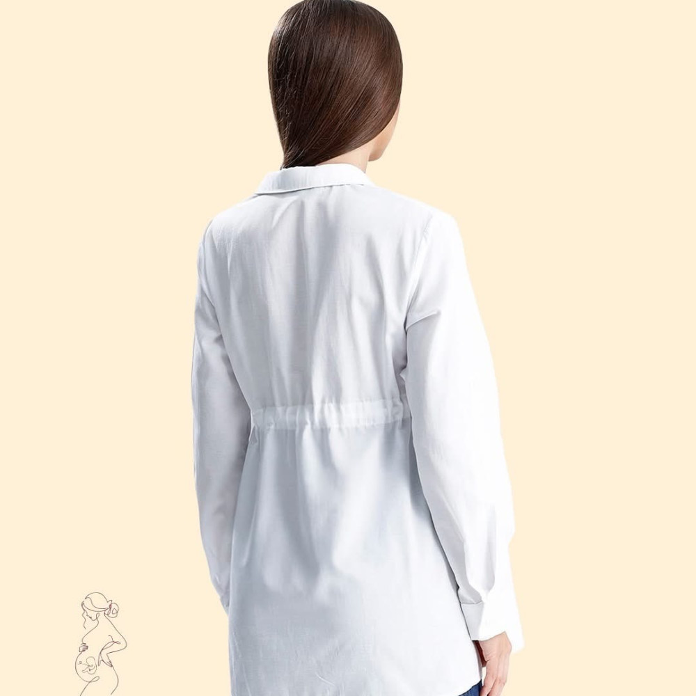 Këmishë e Bardhë për Shtatzëna