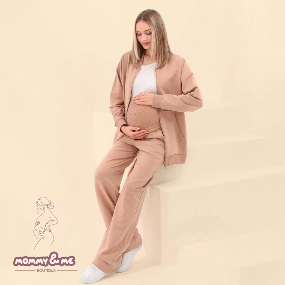 Trenerka komplet Krem për Shtatzëna