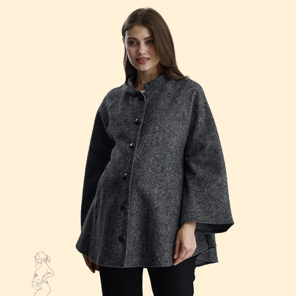 Poncho i përhimt për shtatzëna