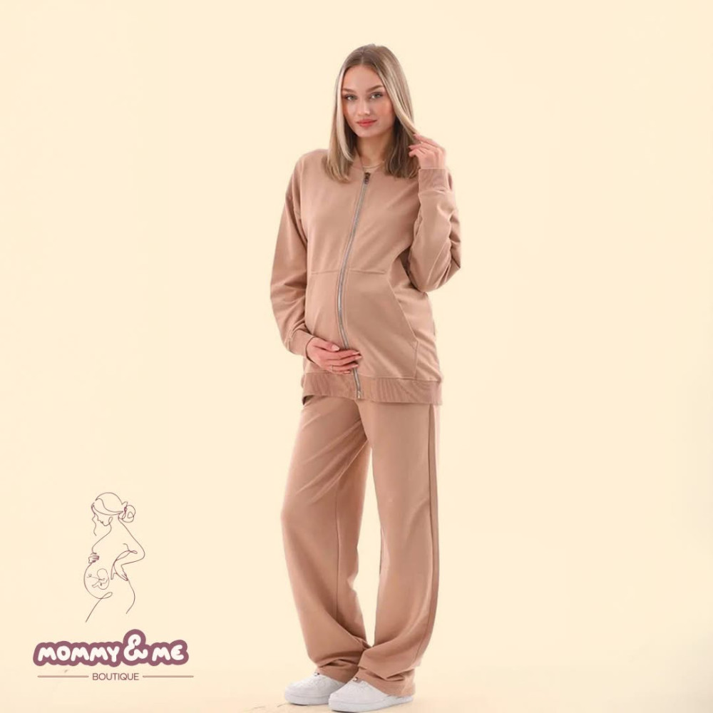 Trenerka komplet Krem për Shtatzëna