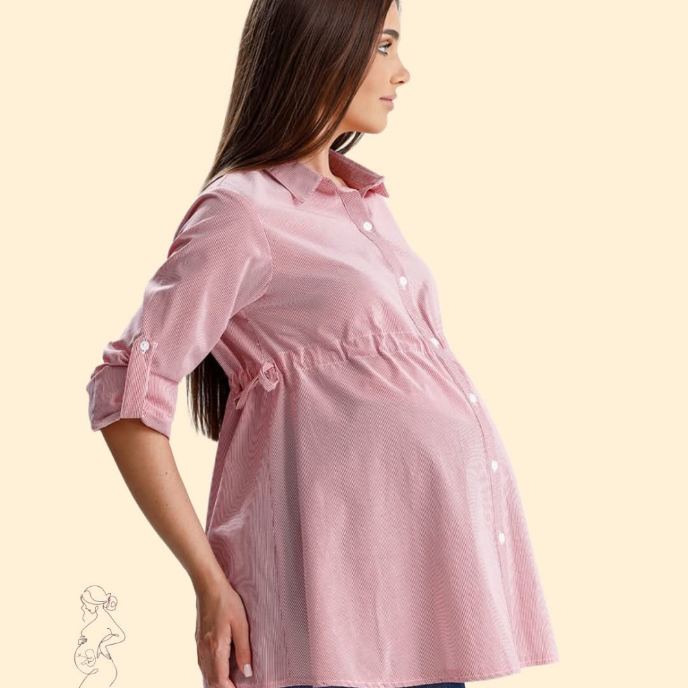 Këmishë e Kuqe për Shtatzëna