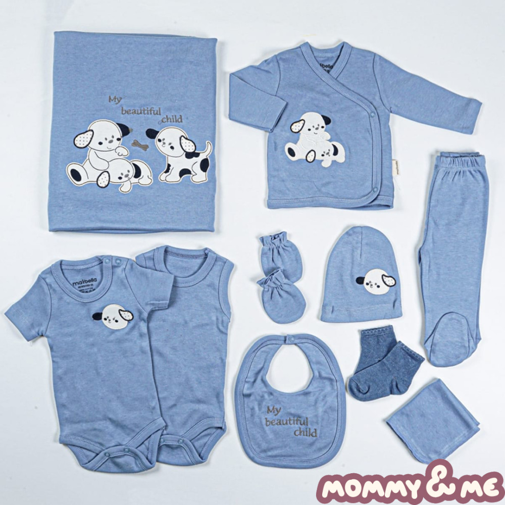 Set 10 Pjesësh për Bebe Djem 