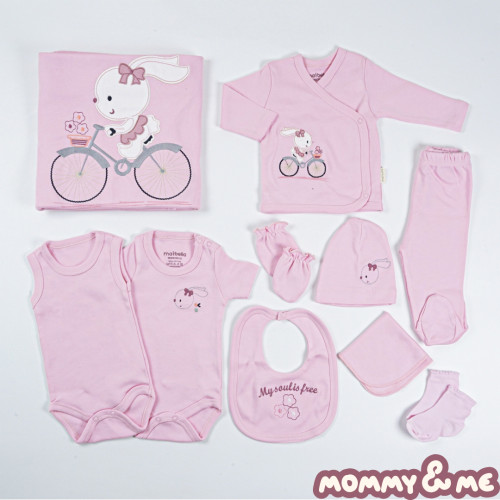 Set 10 Pjesësh për Bebe – Komplet i Plotë për Ditët e Para