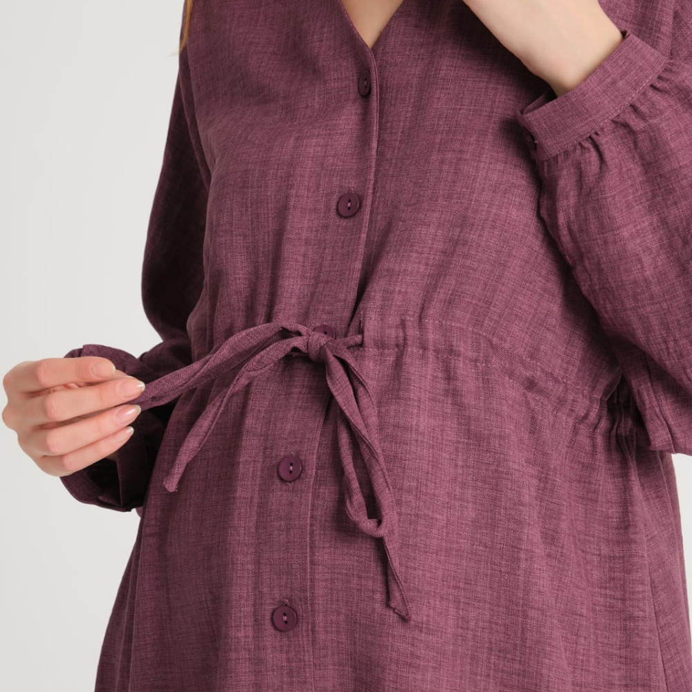 Këmishë Vjollce Për Shtatzëna