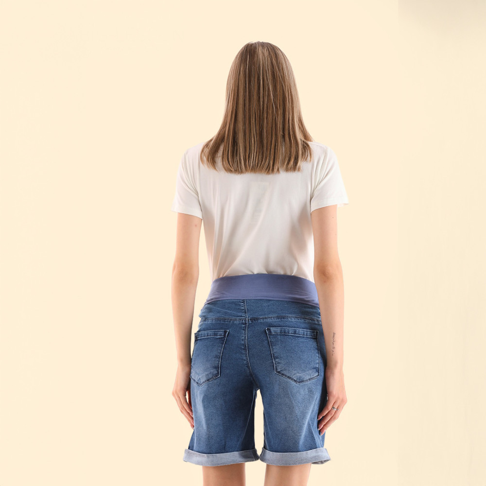 Shorce për shtatzëni me bel elastik Shorce për shtatzëni me bel elastik