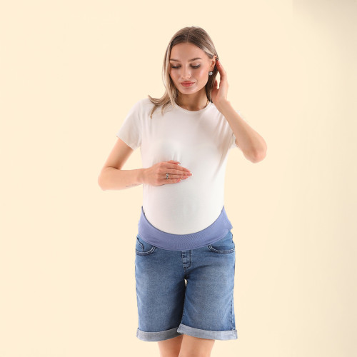 Shorce për shtatzëni me bel elastik