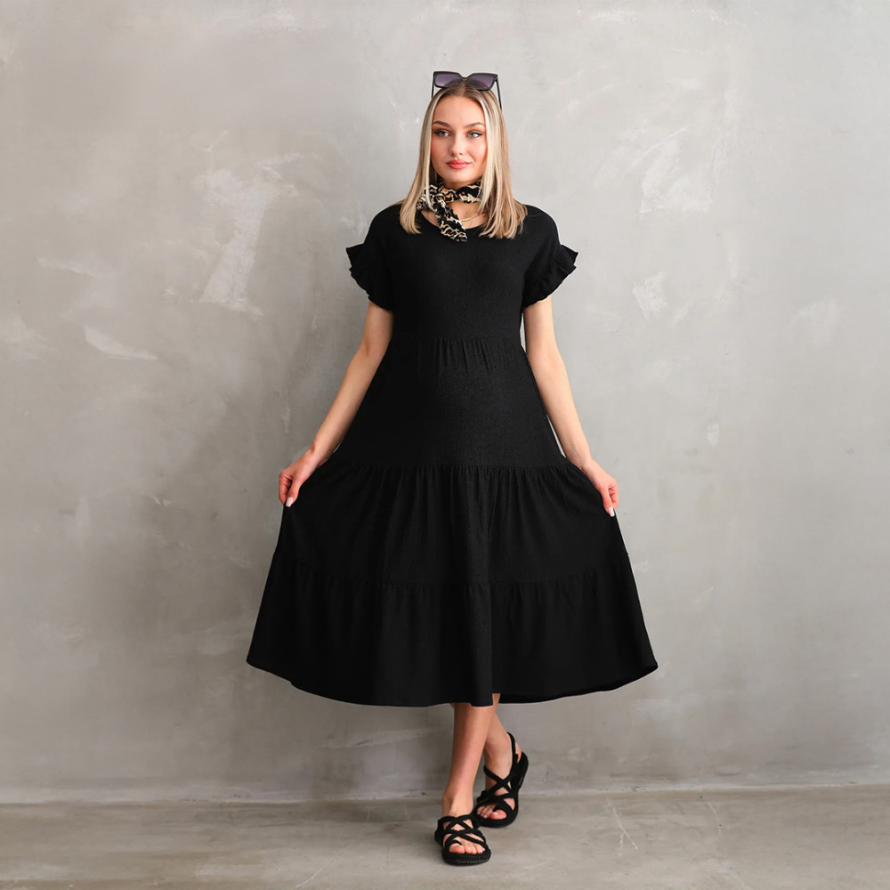 Fustan i Zi për Shtatzëni