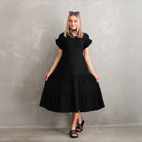 Fustan i Zi për Shtatzëni