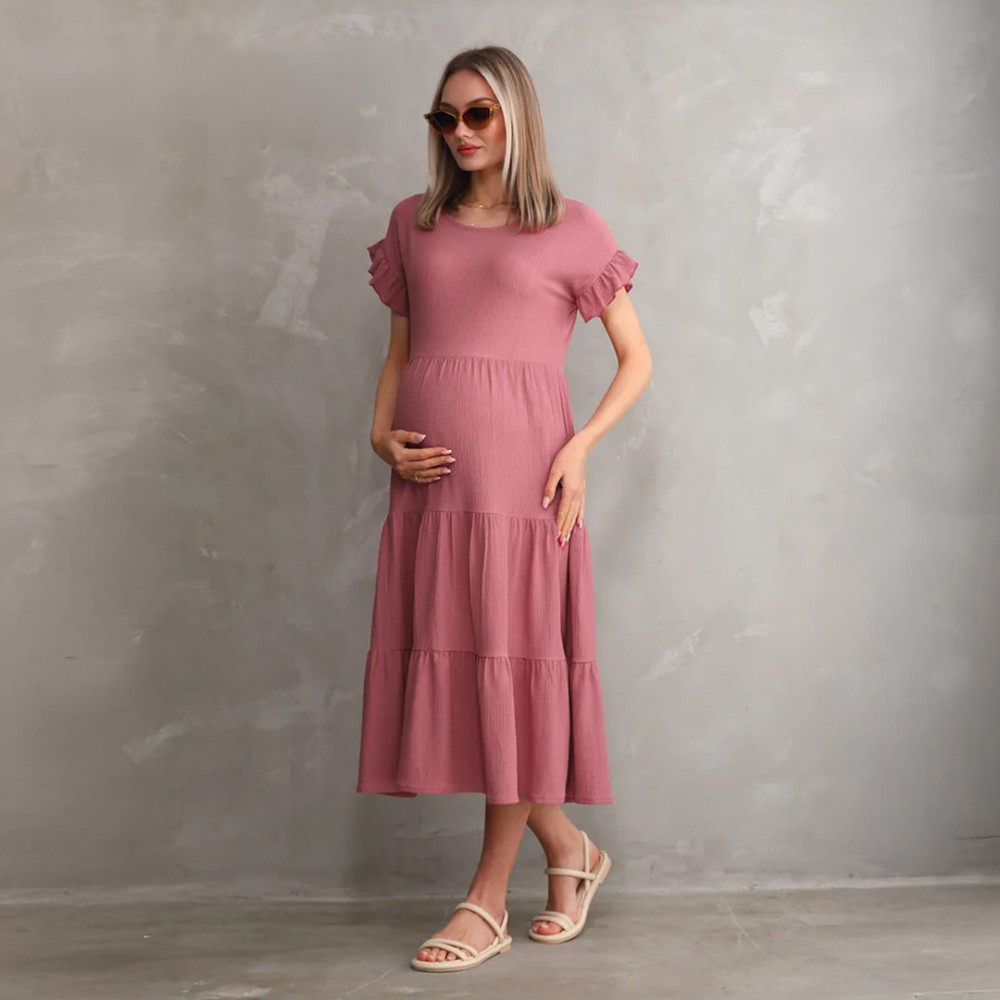 Fustan Vjollcë për Shtatzëni